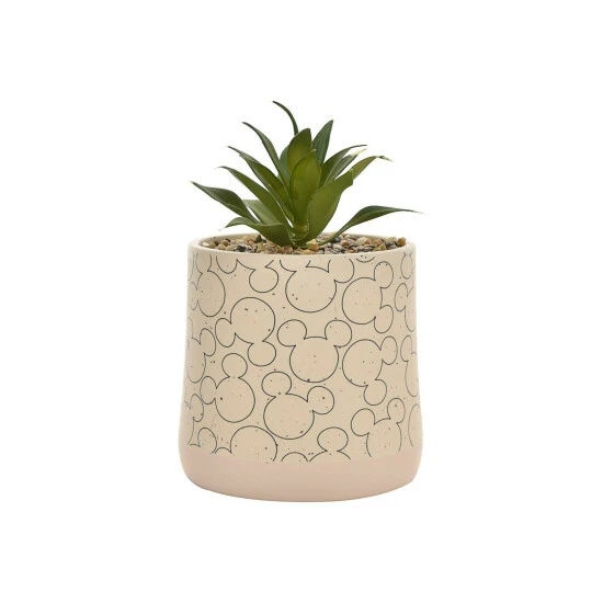 Disney Mickey Ceramic Planter With Faux Plant For Unisex 1 Disney Mickey Ceramic Planter With Faux Plant For Unisex