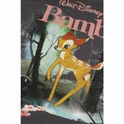 Disney Bambi Woodland Cotton T-shirt For Female -Mickey Mouse Shirts Shop unnamed file 694