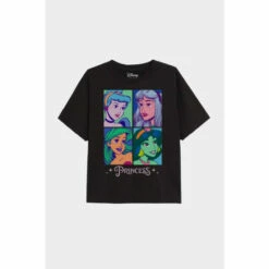 Disney Princess Faces Girls T-Shirt For Female -Mickey Mouse Shirts Shop unnamed file 698