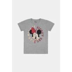 Disney Mickey & Minnie Mouse Collegiate Girls T-Shirt For Female -Mickey Mouse Shirts Shop unnamed file 701