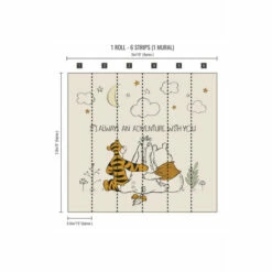 Disney Winnie The Pooh Friends Forever Mural For Unisex -Mickey Mouse Shirts Shop unnamed file 706