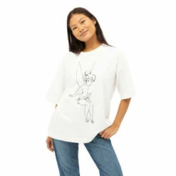 Disney Tink Ink Cotton T-shirt For Female