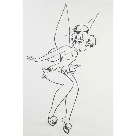 Disney Tink Ink Cotton T-shirt For Female 3 Disney Tink Ink Cotton T-shirt For Female - Image 3