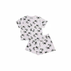 Disney Minnie & Mickey Mouse Kissing Aop Womens Short Sleep Set For Female -Mickey Mouse Shirts Shop unnamed file 754