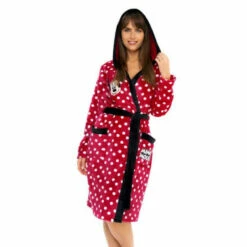 Disney Minnie Mouse Dressing Gown For Female