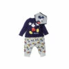 Disney Baby Mickey Mouse Top, Jogger And Bib Set For Male