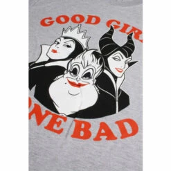 Disney Good Girls Gone Bad Villians Cotton T-shirt For Female -Mickey Mouse Shirts Shop unnamed file 831