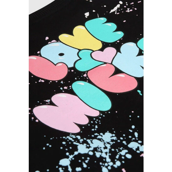 Disney Love Mickey Paint Splatters Sweatshirt For Female 3 Disney Love Mickey Paint Splatters Sweatshirt For Female - Image 3