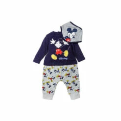 Disney Baby Mickey Mouse Top, Jogger And Bib Set For Male -Mickey Mouse Shirts Shop unnamed file 85