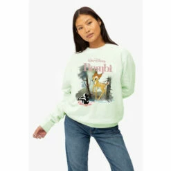 Disney Bambi Forest Womens Crew Sweatshirt For Female 7 Disney Bambi Forest Womens Crew Sweatshirt For Female -Mickey Mouse Shirts Shop unnamed file 868