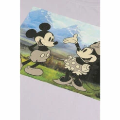 Disney Mickey & Minnie Mouse Outdoors Cotton T-shirt For Female -Mickey Mouse Shirts Shop unnamed file 871