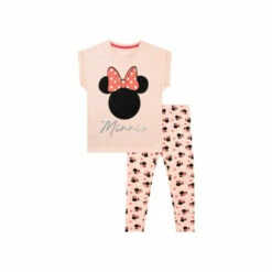 Disney Minnie Mouse Short Sleeve Pyjamas For Female