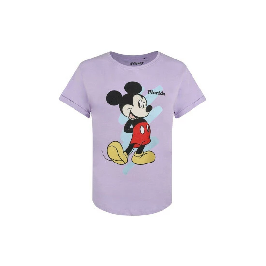 Disney Mickey Mouse Florida Cotton T-shirt For Female 2 Disney Mickey Mouse Florida Cotton T-shirt For Female - Image 2