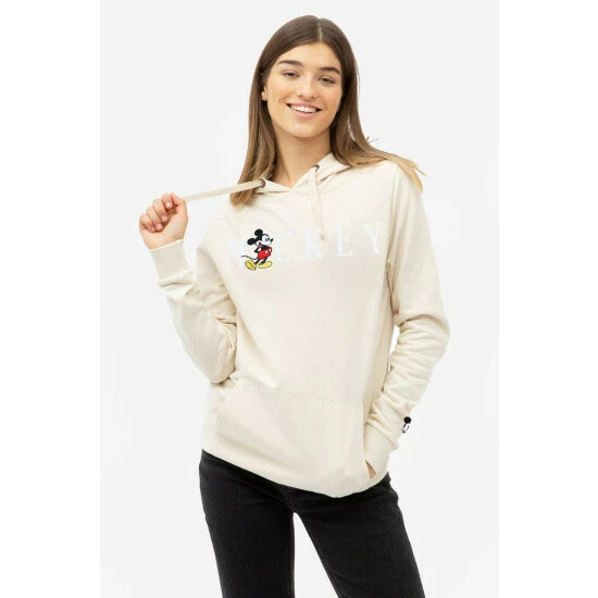 Disney Mickey Mouse Multi Title Emb Womens Pullover Hoodie For Female 1 Disney Mickey Mouse Multi Title Emb Womens Pullover Hoodie For Female